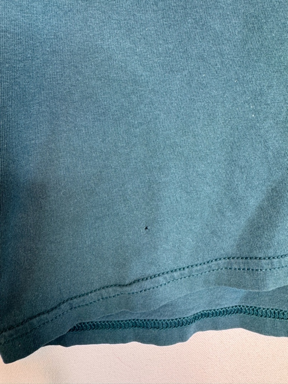 Alaska VTG Graphic T-Shirt bald eagle sz Large “The Last Frontier” TRASHED green - Picture 4 of 9